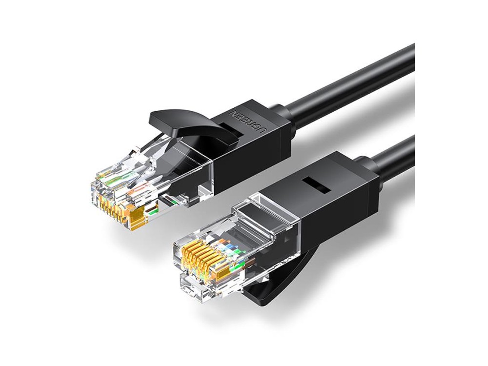Ugreen U/UTP Cat.6 Καλώδιο Ethernet 20μ., Μαύρο