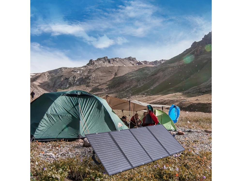 Choetech SC010 160W Foldable Solar Charger 2 * USB-A & 1 * Type-C PD 45W & 1 Θύρα 18V DC, Ηλιακός Φορτιστής