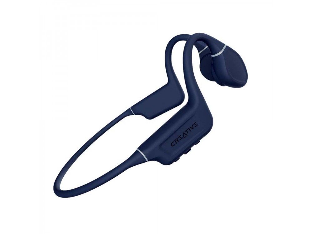 Creative Outlier Free Pro Bone Conduction Bluetooth 5.3 Handsfree Ακουστικά με MP3 Player 8GB, Midnight Blue