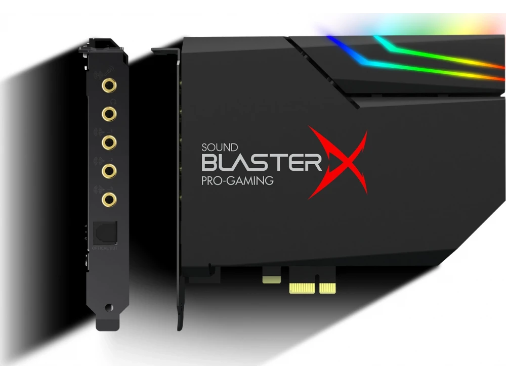 Creative Sound BlasterX AE-5 Plus Internal PCI Express Audio Card 5.1