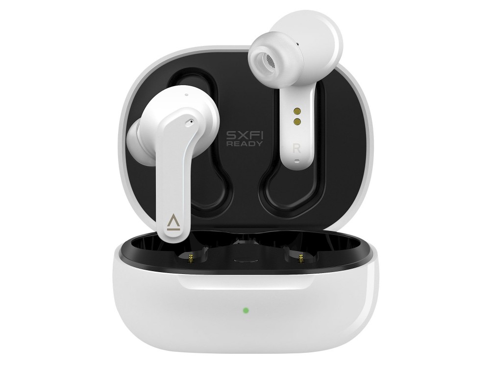 Creative Zen Air ANC Bluetooth TWS Headphones with Active noise cancellation, White