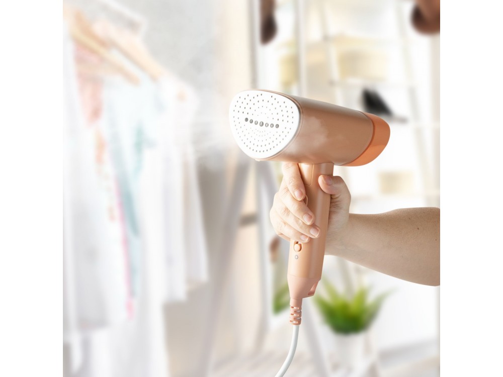 DOMO Garment Steamer, Handheld Garment Steamer 1300W with 100ml Tank & Steam Output 20gr/minute