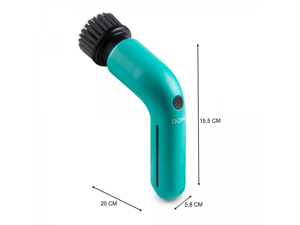 DOMO 6-in-1 Rechargeable cleaning brush, Rechargeable Cleaning Brush with 6 Heads