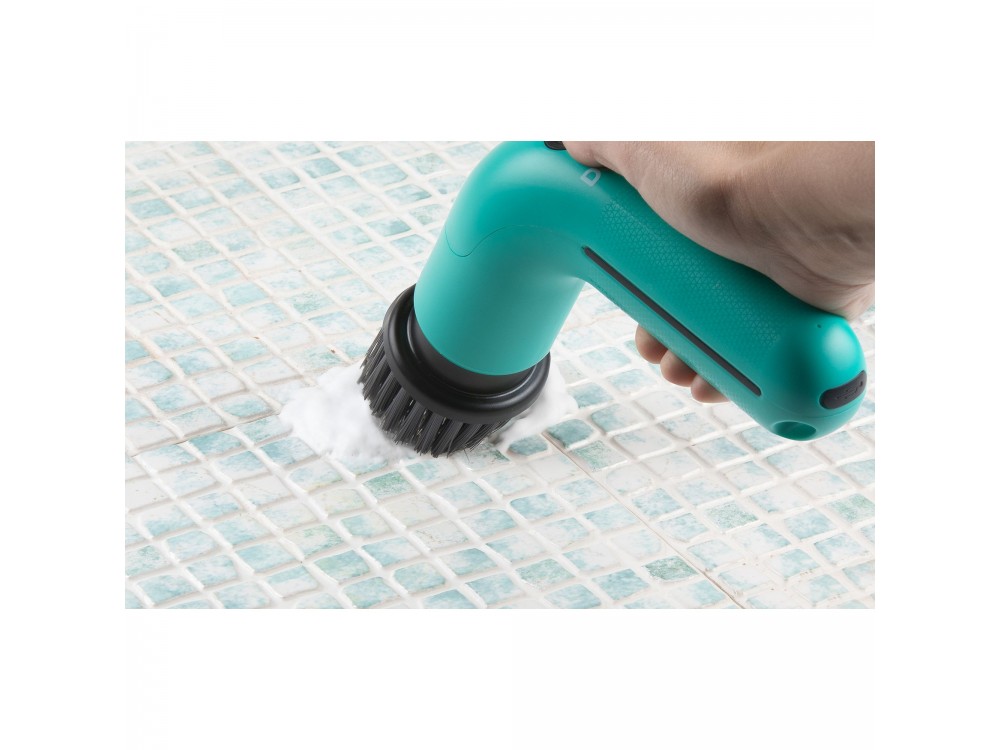 DOMO 6-in-1 Rechargeable cleaning brush, Rechargeable Cleaning Brush with 6 Heads
