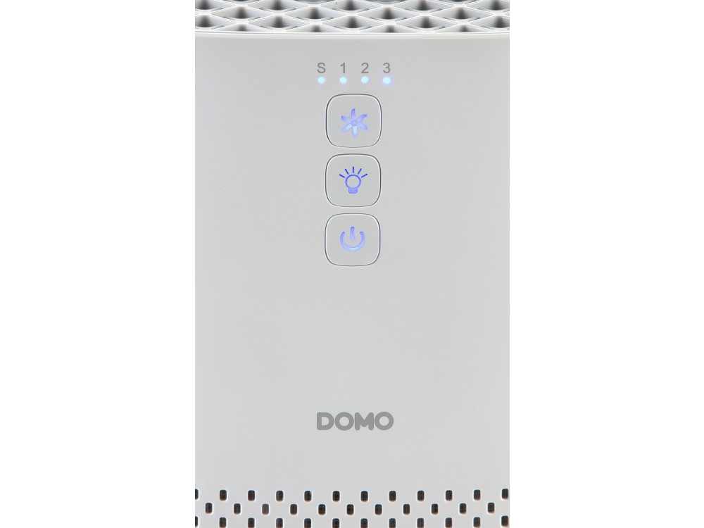 DOMO Air Purifier, Καθαριστής Αέρα με φίλτρο HEPA & Ιονιστή, Timer & LED Light