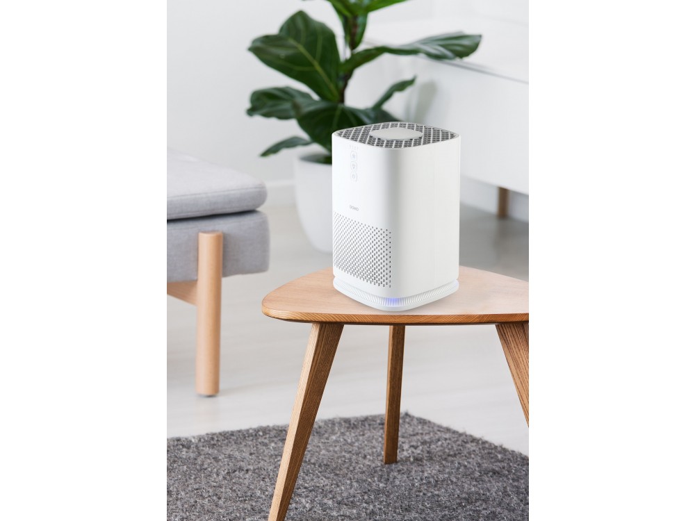 DOMO Air Purifier, Καθαριστής Αέρα με φίλτρο HEPA & Ιονιστή, Timer & LED Light
