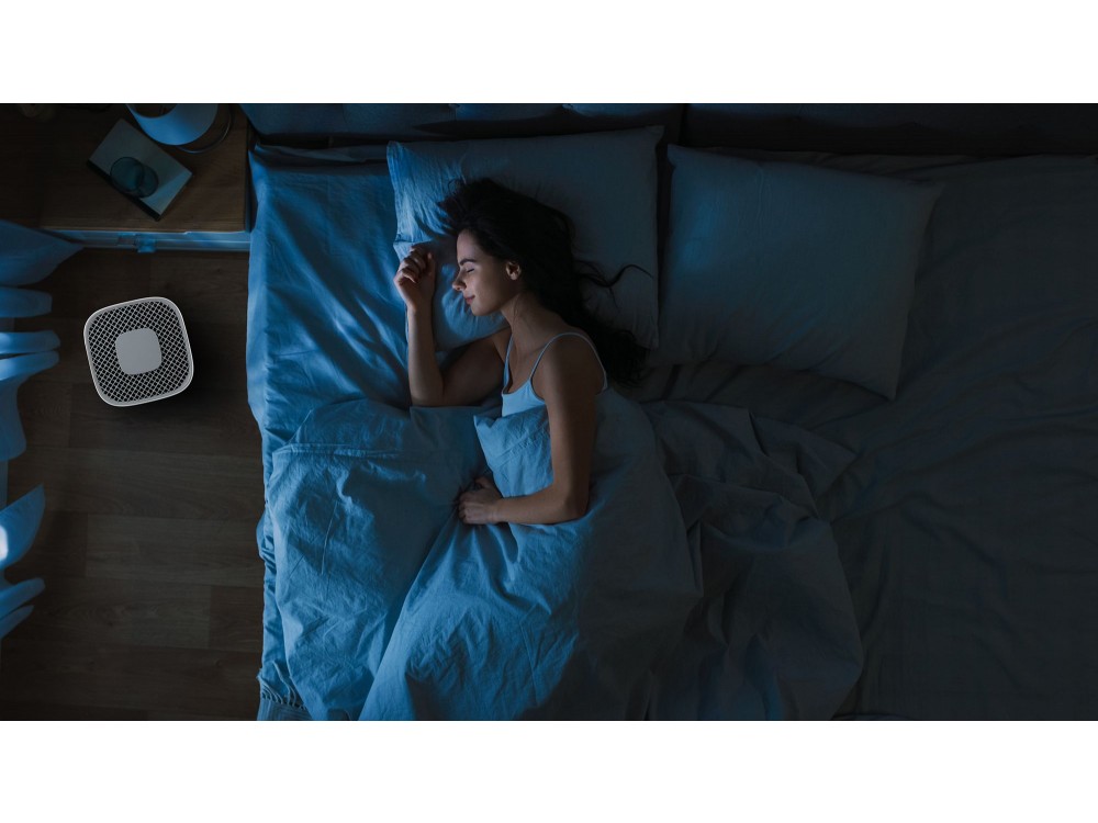 DOMO Air Purifier, Καθαριστής Αέρα με φίλτρο HEPA & Ιονιστή, Timer & LED Light