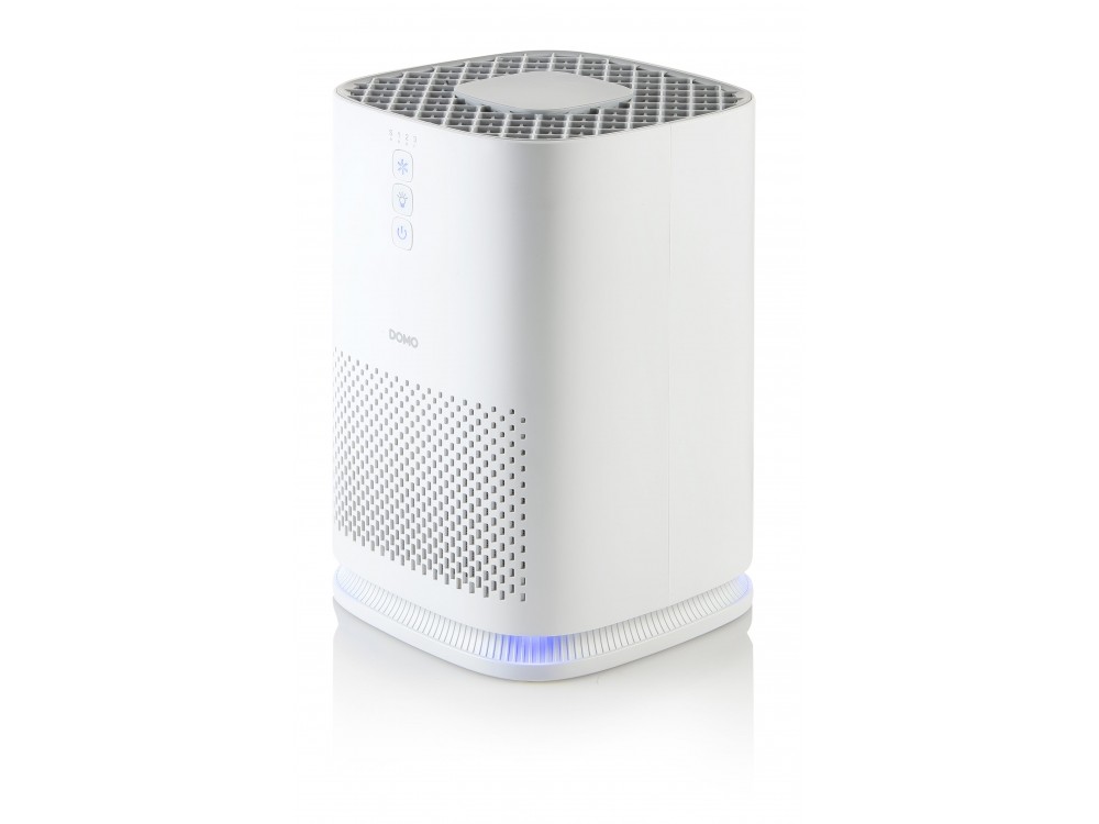 DOMO Air Purifier, Καθαριστής Αέρα με φίλτρο HEPA & Ιονιστή, Timer & LED Light