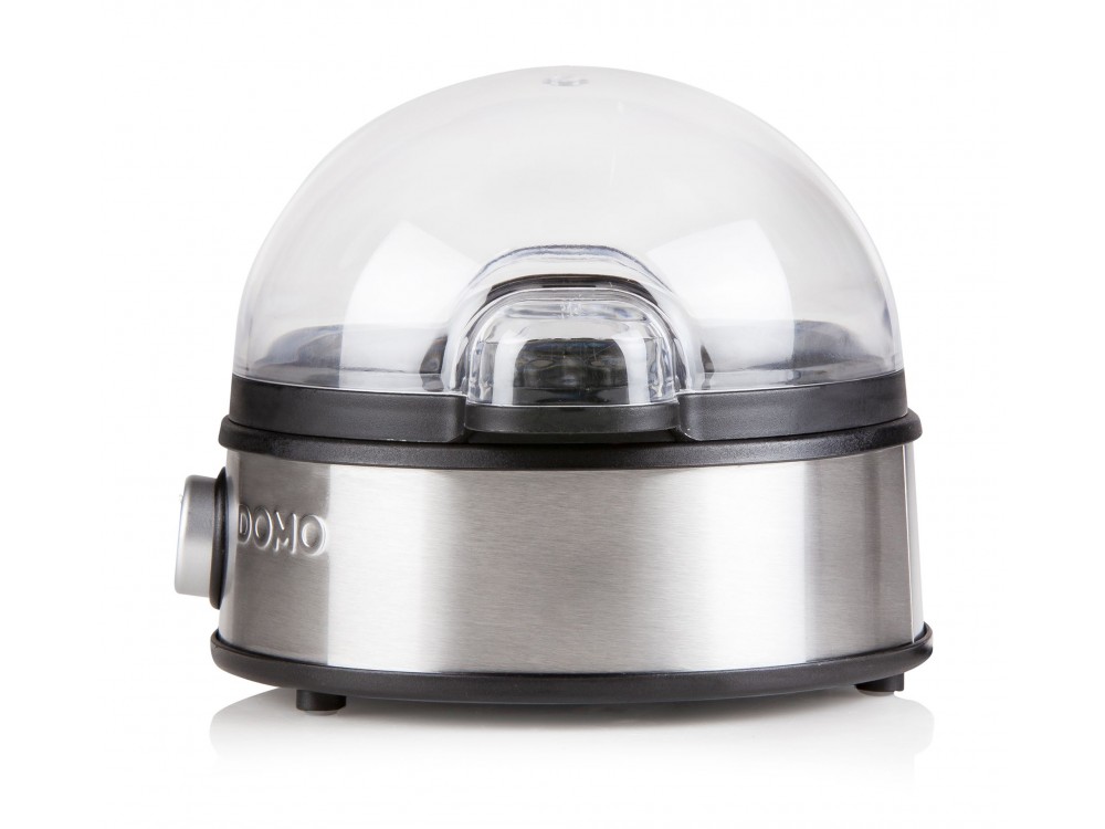 DOMO Egg Boiler, 7 Egg Boiler 400W with 3 Boiling Levels, Stainless Steel