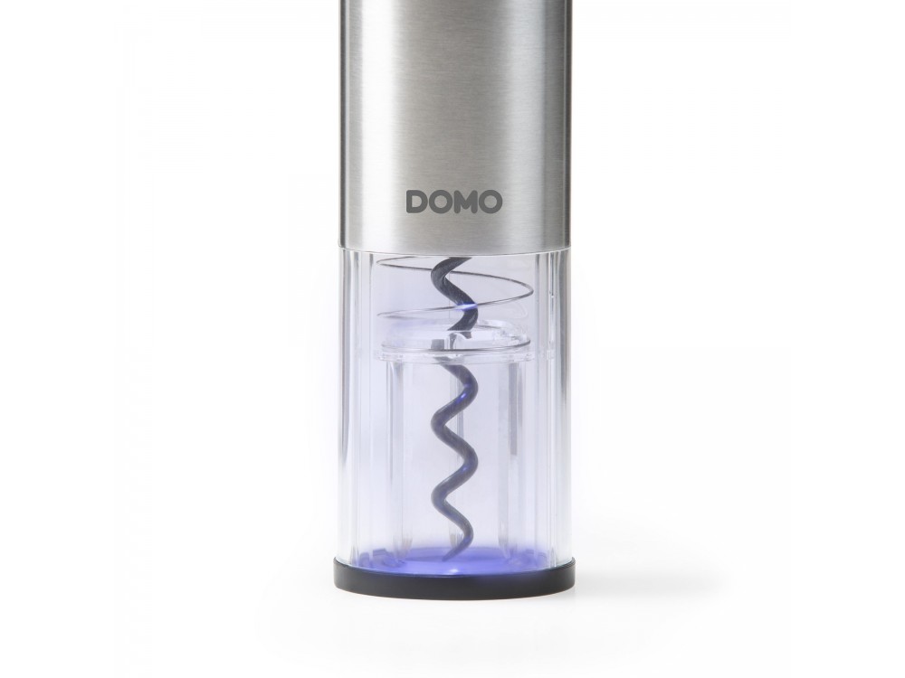 DOMO Electric Corkscrew Wine Opener, 5-Piece Wine Accessory Set with Electric Opener with LED Light, Rechargeable
