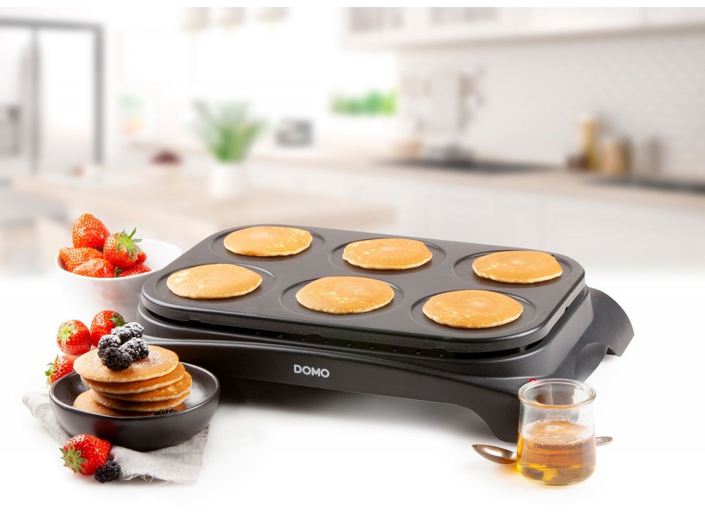 DOMO Family crepes, Device for 6 Pancakes