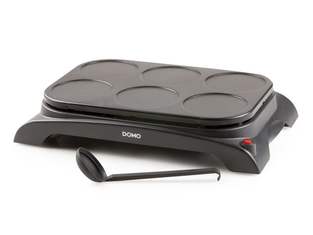 DOMO Family crepes, Device for 6 Pancakes