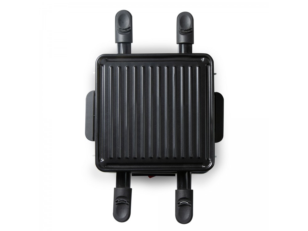 DOMO Just us, Electric Raclette Grill Cast Iron, PFAS-free