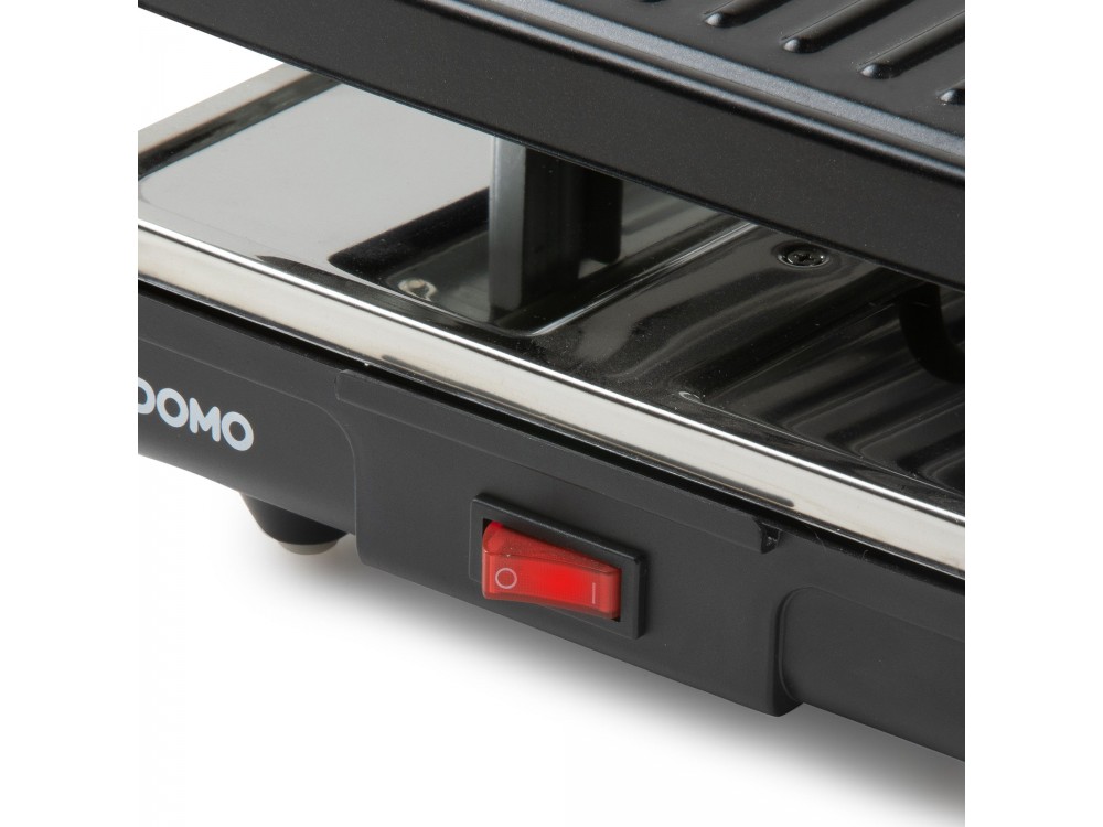 DOMO Just us, Electric Raclette Grill Cast Iron, PFAS-free