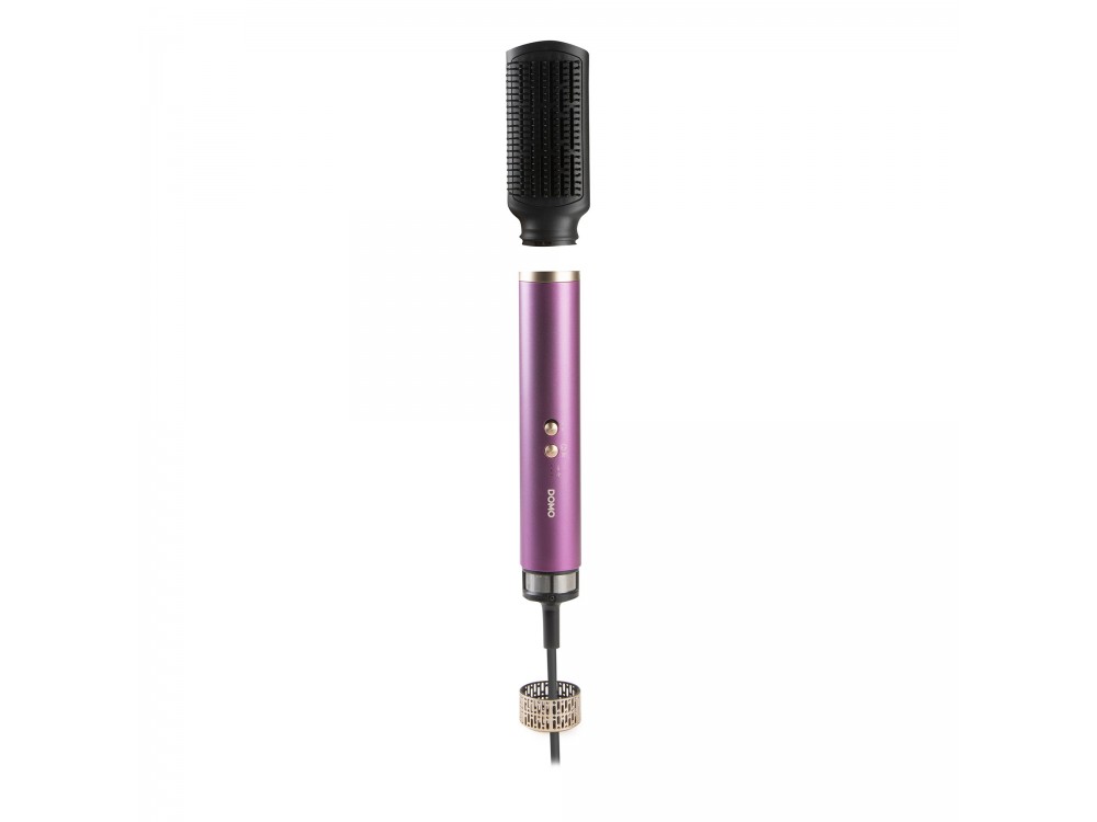 DOMO Multistyler 7-in-1, Electric Air Brush for Straightening and Curling