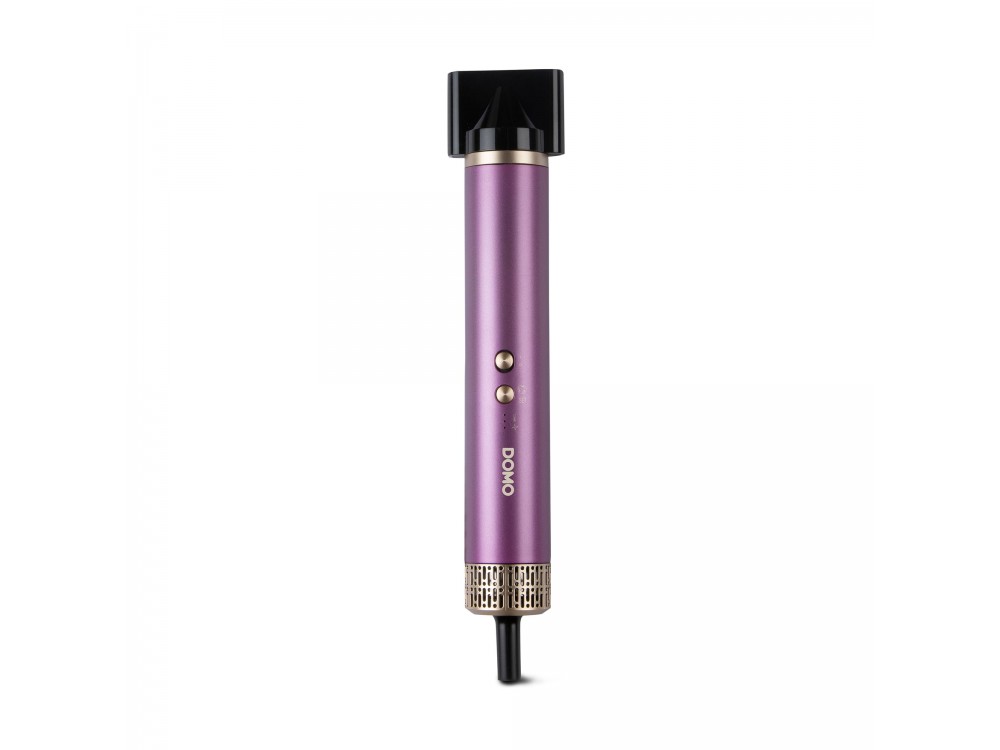 DOMO Multistyler 7-in-1, Electric Air Brush for Straightening and Curling