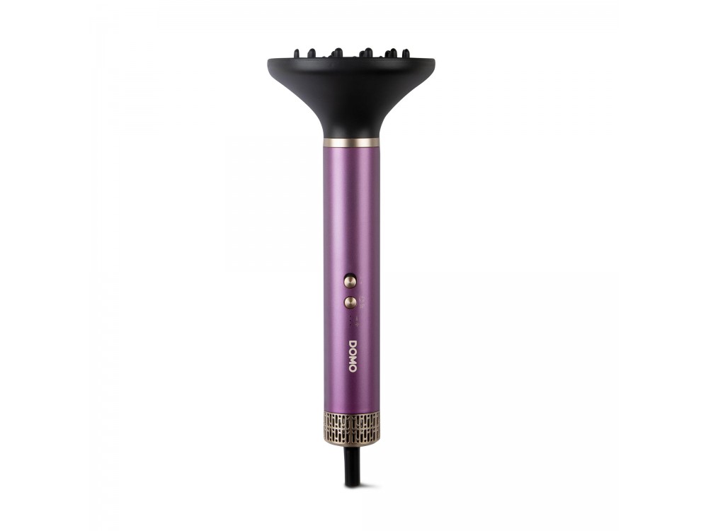 DOMO Multistyler 7-in-1, Electric Air Brush for Straightening and Curling