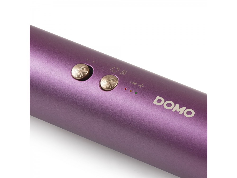 DOMO Multistyler 7-in-1, Electric Air Brush for Straightening and Curling