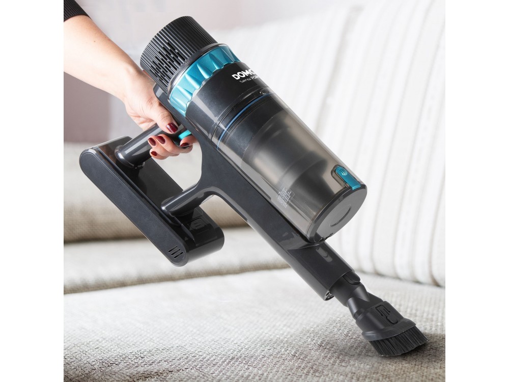 DOMO Sensi Force 2-in-1, Cordless Stick Vacuum Cleaner & Handheld Vacuum Cleaner, Up to 60min Runtime