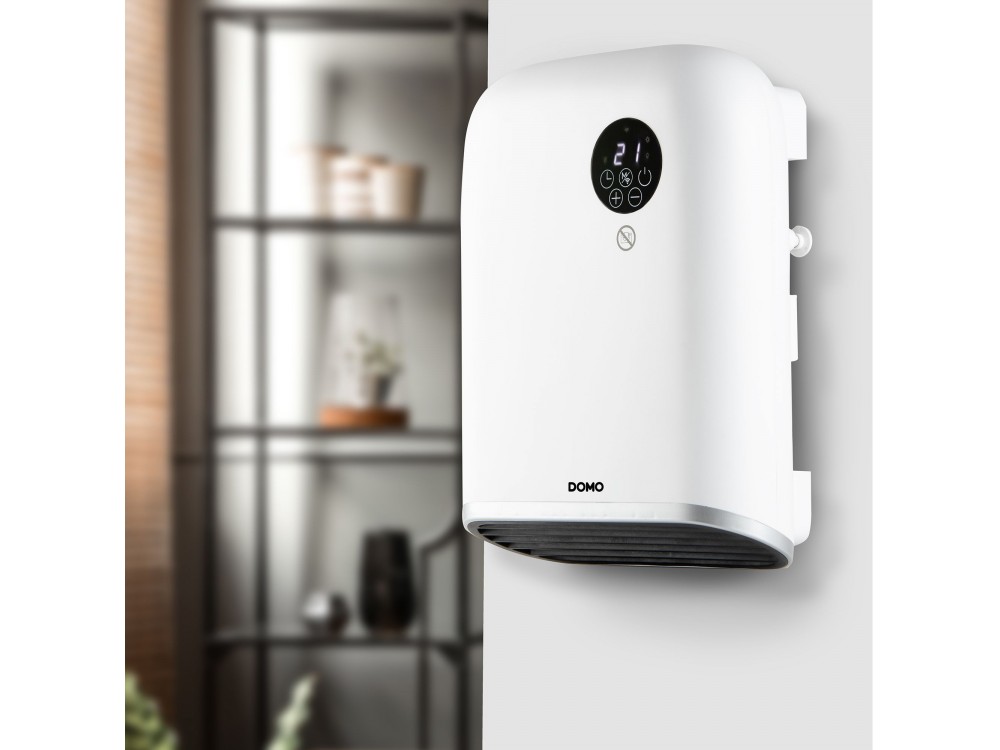 DOMO Smart Bathroom wall heater, Bathroom fan heater with WiFi