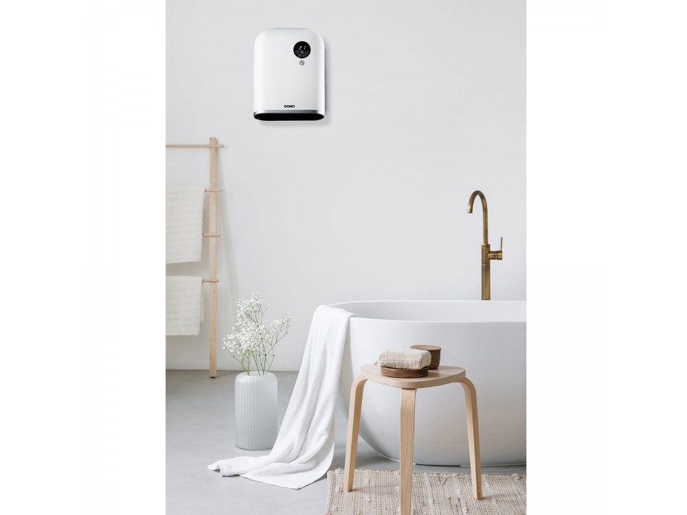 DOMO Smart Bathroom wall heater, Bathroom fan heater with WiFi