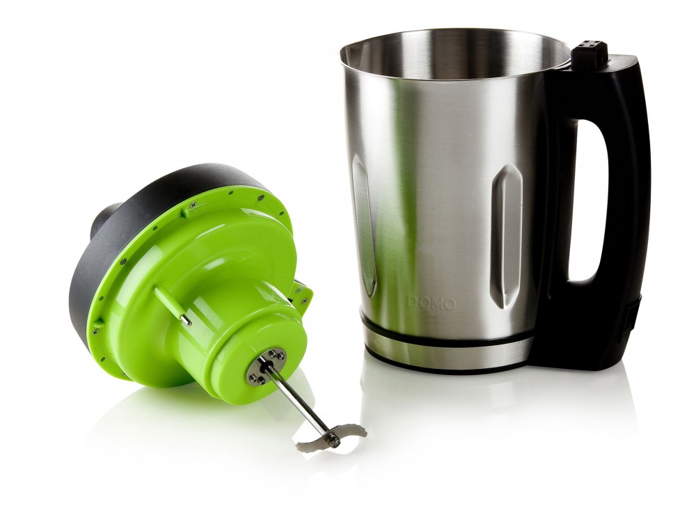 DOMO Soup maker, Thermos cooker with 1.6L capacity, Silver