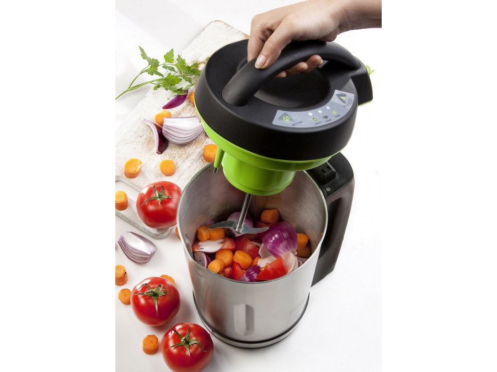 DOMO Soup maker, Thermos cooker with 1.6L capacity, Silver