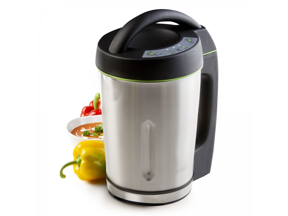 DOMO Soup maker, Thermos cooker with 1.6L capacity, Silver