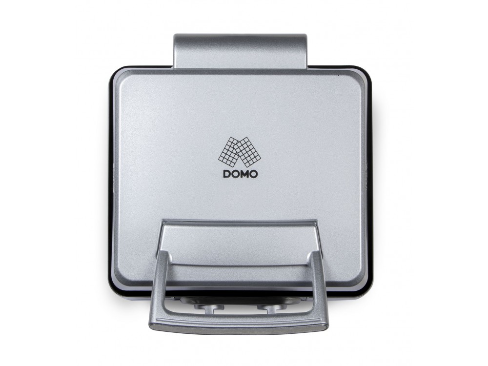 DOMO Waffle Maker XL, Waffle Maker with Adjustable Temperature, For Square Waffles, with Recipe Book, BPA-Free