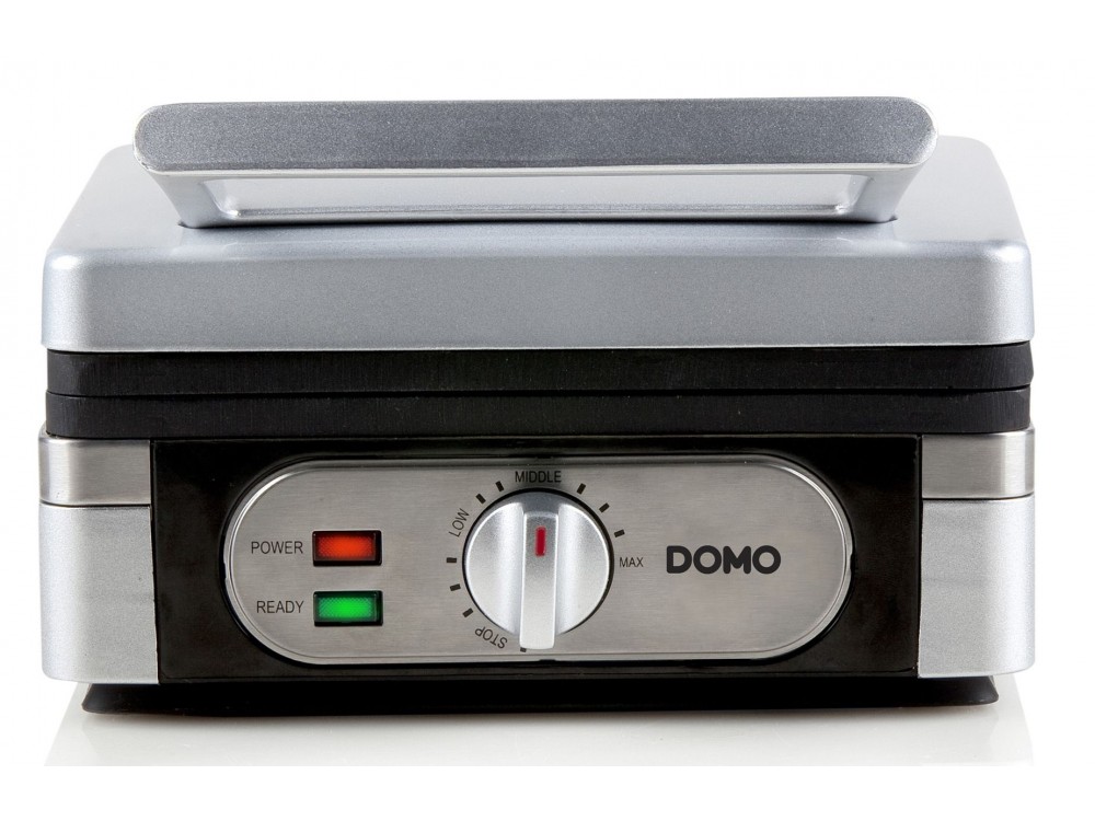 DOMO Waffle Maker, Waffle Maker with Adjustable Temperature, For Square Waffles, BPA-Free