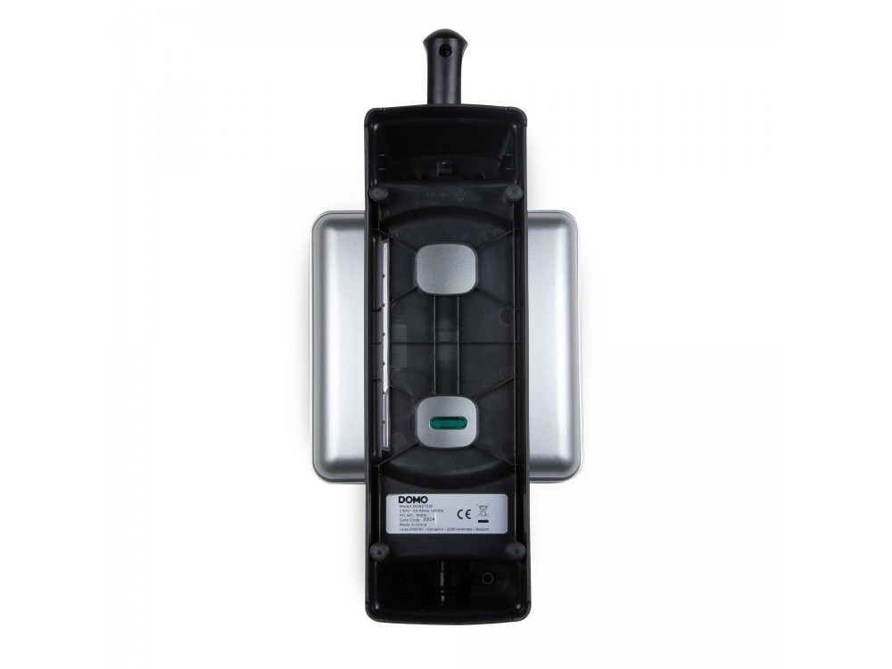 DOMO Waffle Maker, Rotating Waffle Maker with Cool Touch Handles & Adjustable Temperature, Square with Recipe Book