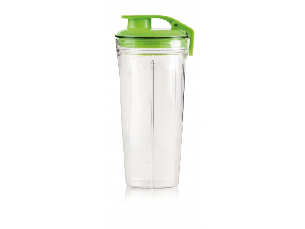 DOMO Xpower Blender, Blender for Smoothies with 3 Bottles (2 x 530 + 710ml) BPA Free + Recipe Book