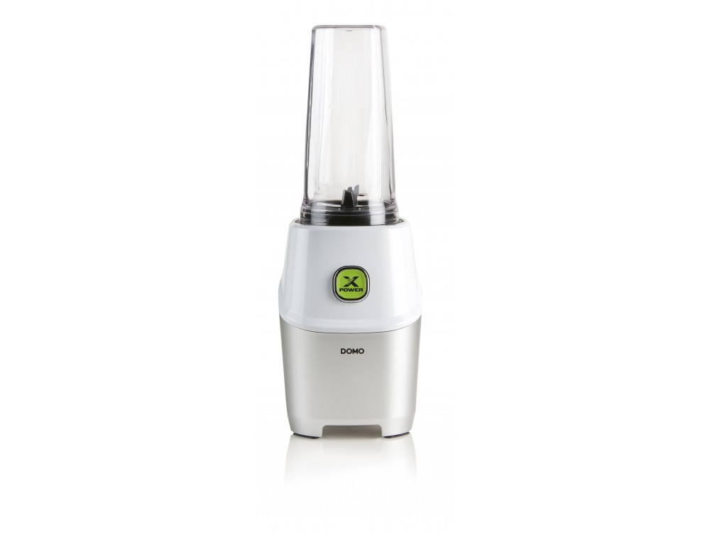 DOMO Xpower Blender, Blender for Smoothies with 3 Bottles (2 x 530 + 710ml) BPA Free + Recipe Book