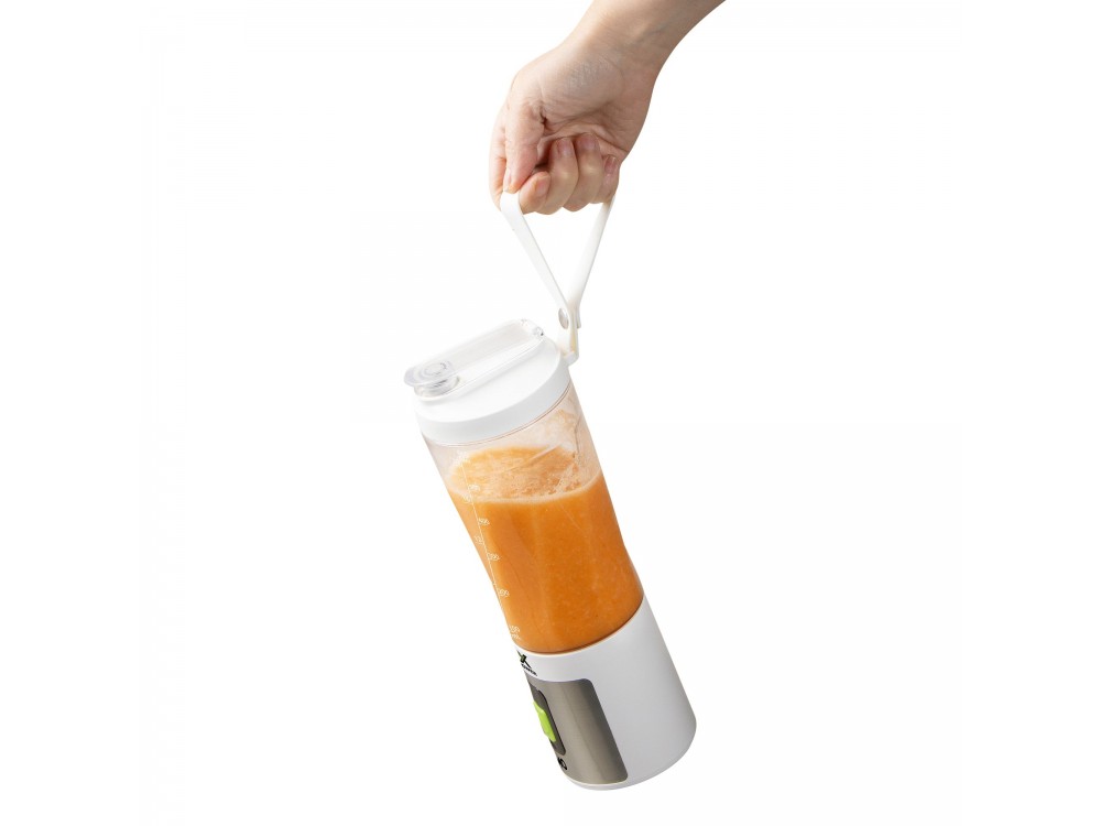 DOMO Xpower blender-to-go, Portable Battery Blender for Smoothies 600ml, Rechargeable with USB-C