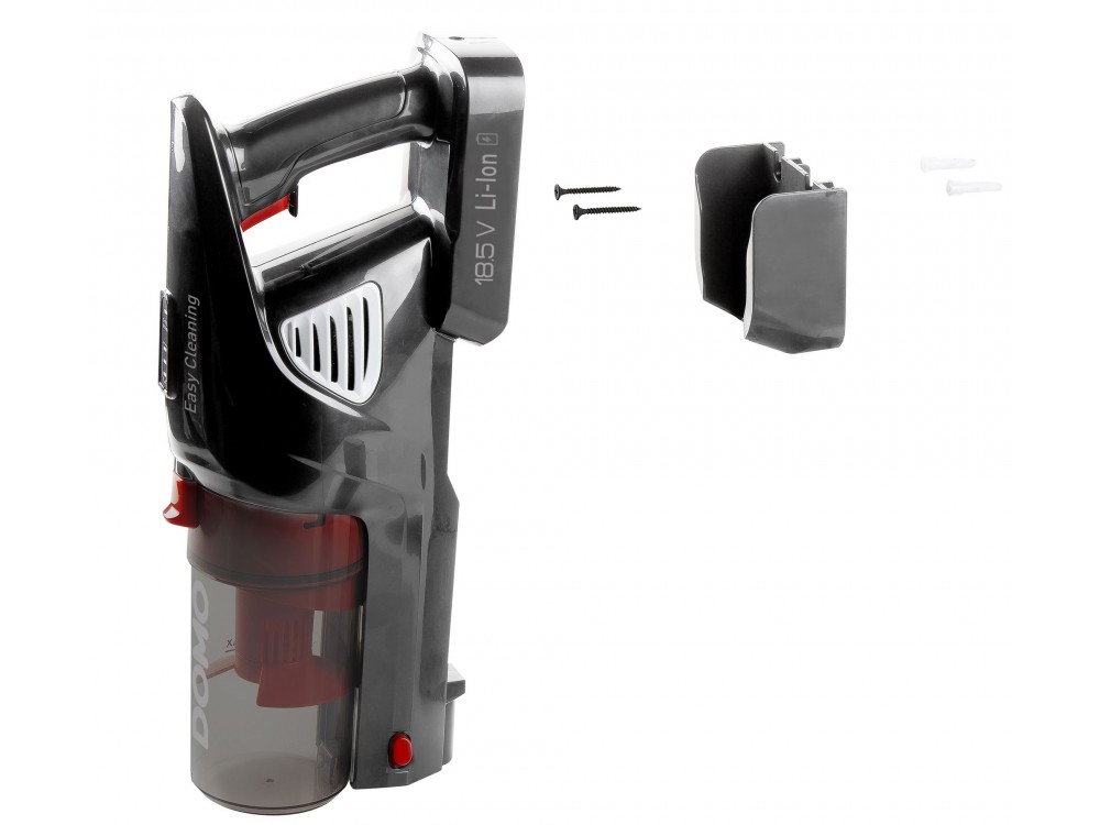 DOMO Cordless Handheld / Stick Vacuum Cleaner 2-in-1, 10KPa, Rechargeable 18.5V