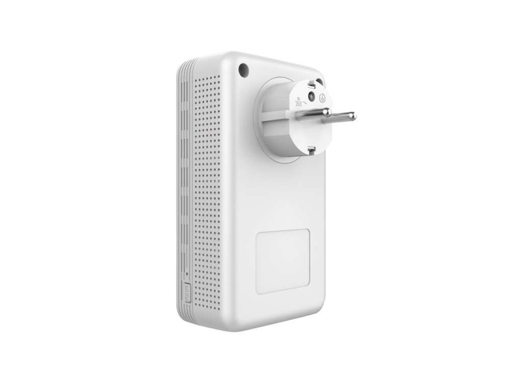 Strong Powerline 1000 Duo, Powerline Double for Wired Connection with Passthrough Outlet and Ethernet Port