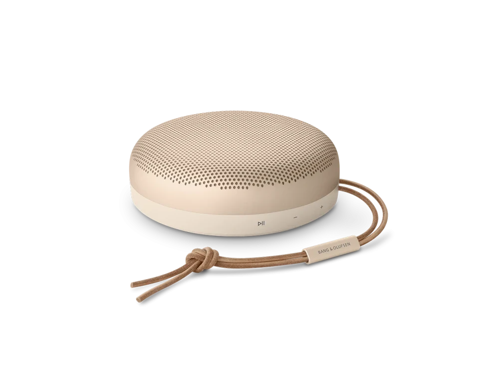 Bang & Olufsen Beosound A1 (2nd Gen) Portable Bluetooth 5.1 Speaker 60W, Waterproof with aptX & Voice Assistant - Gold Tone