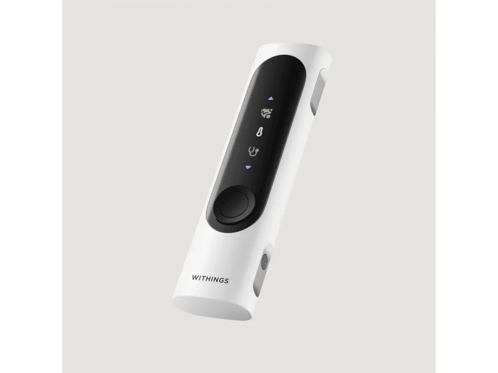 Withings BeamO 4-in-1 Health MultiScan, Πολυσυσκευή Υγείας με Θερμόμετρο Χωρίς Επαφή, Στηθοσκόπιο, ΗΚΓ & Οξύμετρο - OPEN CASE
