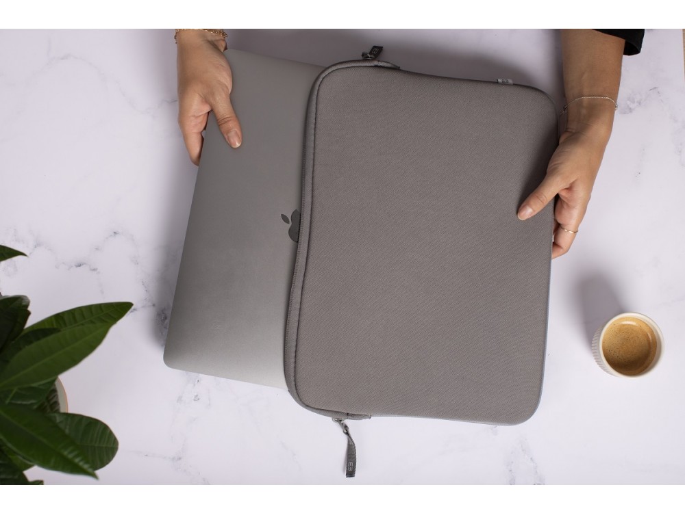 MW Basics ²Life Sleeve/Θήκη Macbook Pro & Air 16" / Laptop DELL XPS / HP / Surface, Grey / White