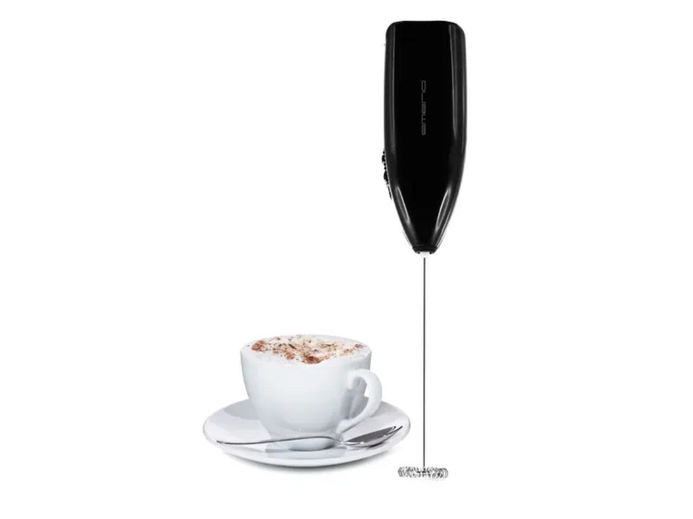 Emerio Milk Frother, Handheld Milk Frother & Frappe Maker