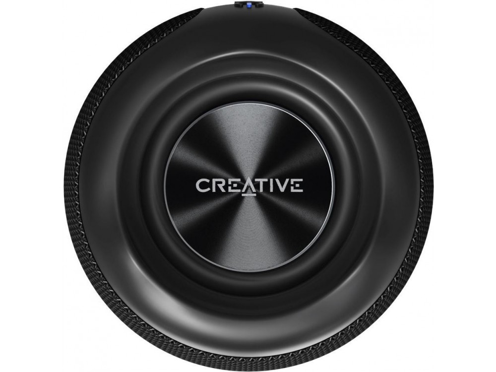 Creative Muvo Play Αδιάβροχο Ηχείο Bluetooth 10W με Διάρκεια Μπαταρίας έως 10 ώρες, Μαύρο