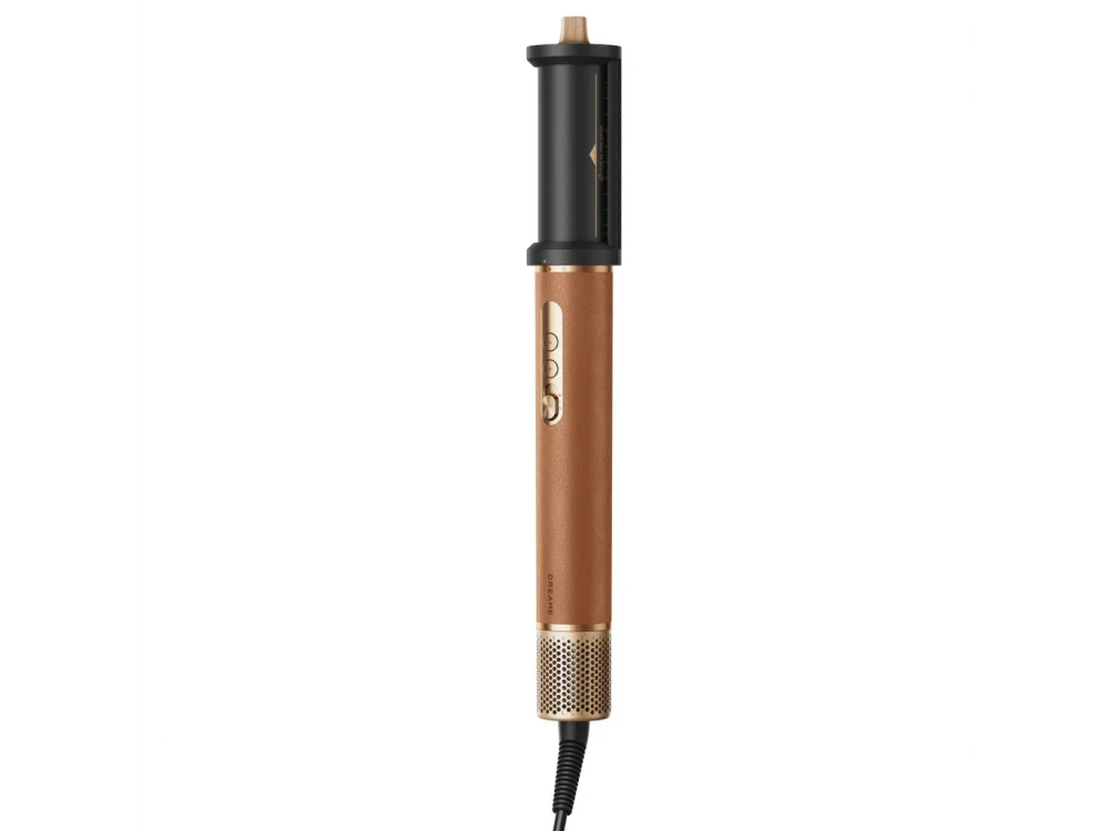 Dreame Air Style Pro Electric Air Brush for Straightening and Curling, Hair Styling Set, Gold