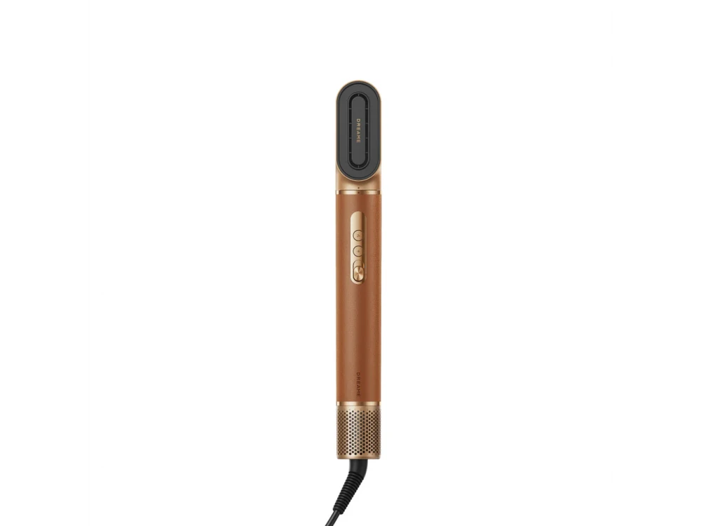 Dreame Air Style Pro Electric Air Brush for Straightening and Curling, Hair Styling Set, Gold