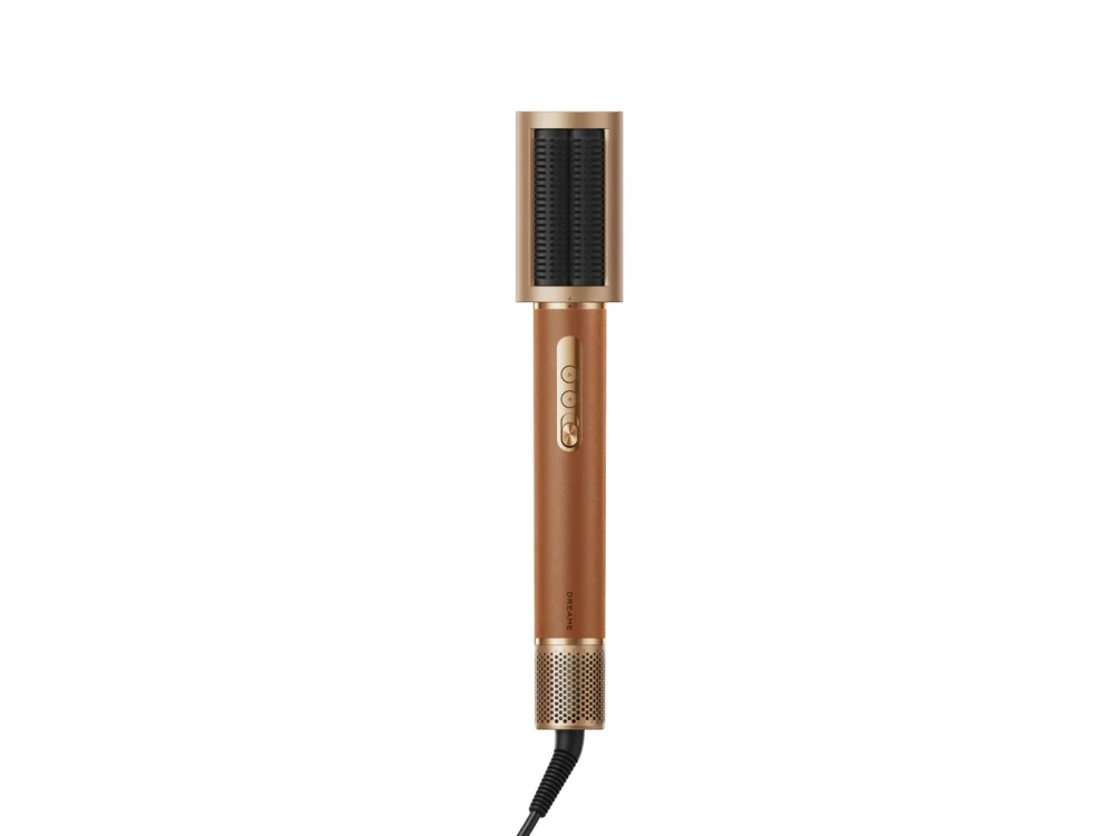 Dreame Air Style Pro Electric Air Brush for Straightening and Curling, Hair Styling Set, Gold