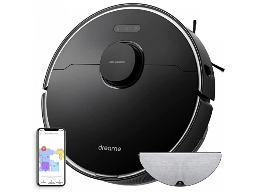 Dreame L10 Pro - Smart Robot Vacuum / Mopping Cleaner, 4000Pa, LiDAR Navigation & 3D Mapping, Black