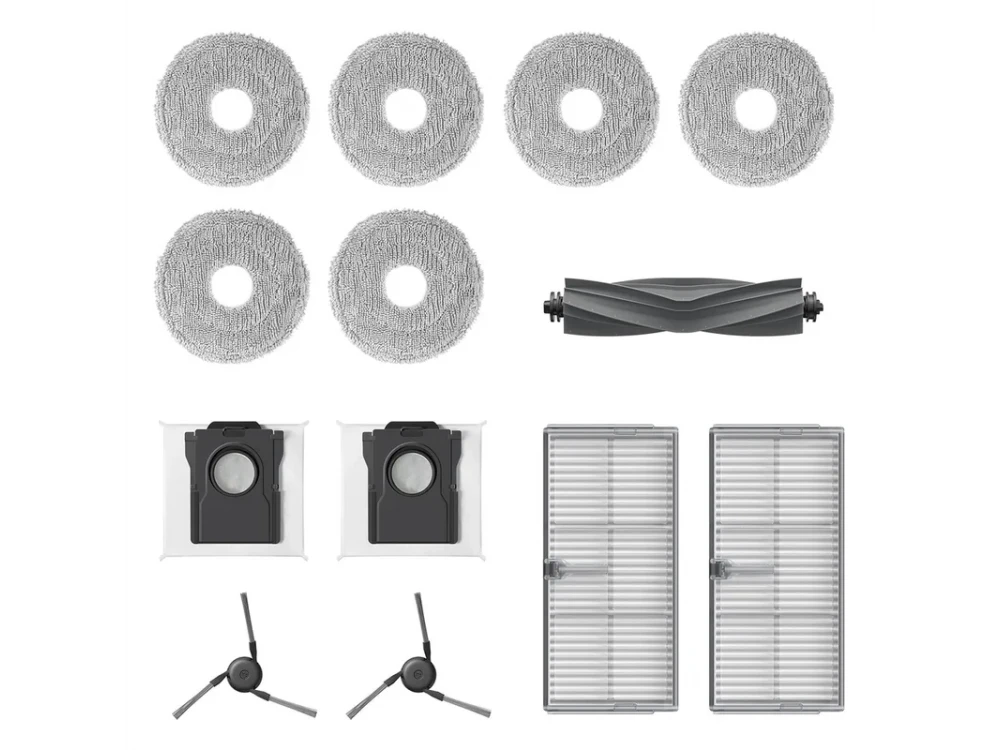 Dreame spare parts set, Complete Spare Parts Kit for Robotic Vacuum Cleaners X40 Ultra & L40 Ultra, Set of 13 pcs