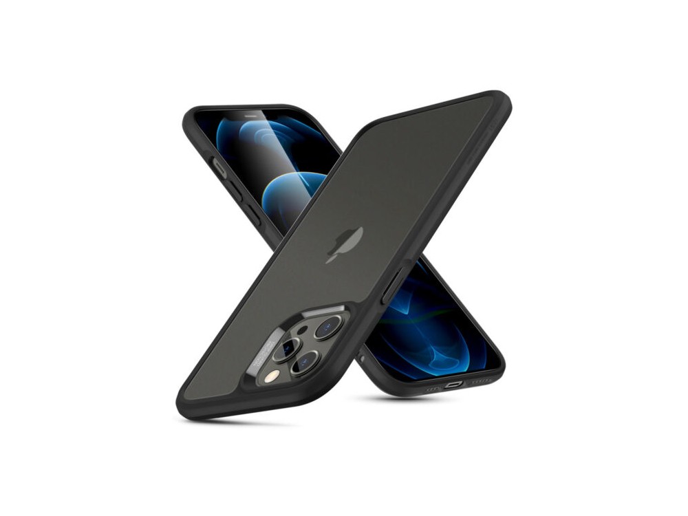 ESR iPhone 12 Pro Max Ice Shield Θήκη Διαφανής, Μαύρη
