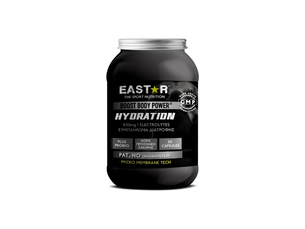 Eastar Hydration Booster Electrolytes, Ηλεκτρολύτες για Ενυδάτωση 30 Vegan Caps 430mg