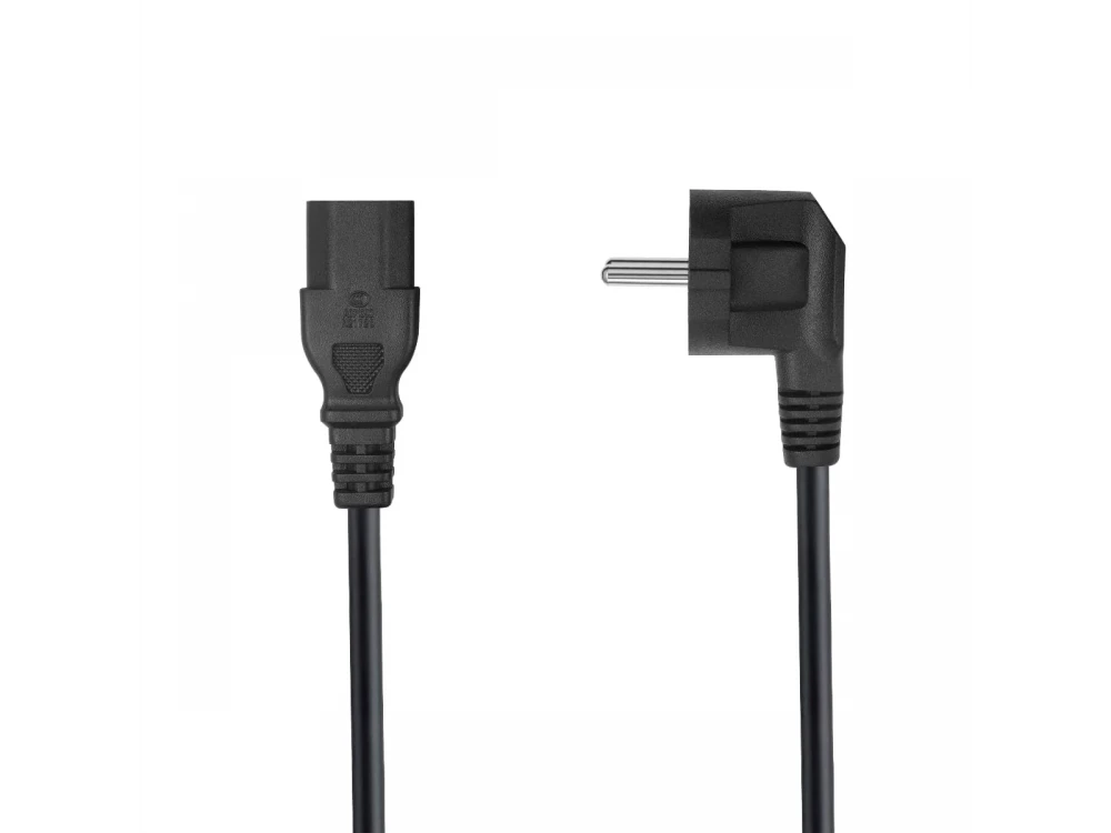 Ecoflow 220V AC Charging Cable, Καλώδιο Τροφοδοσίας Συμβατό με EcoFlow RIVER & EcoFlow DELTA - 1.5μ, Black