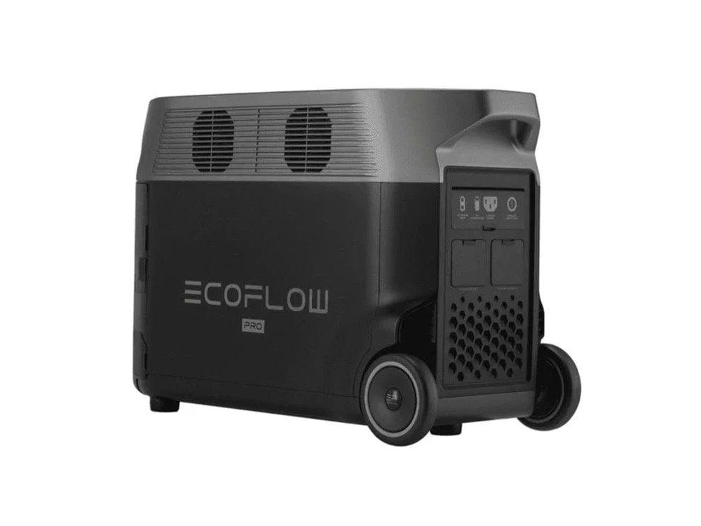 EcoFlow Delta Pro Portable Power Station, 1125k mAh, 4500 W / 3600 Wh, 100W PD, 4*USB & Car Input